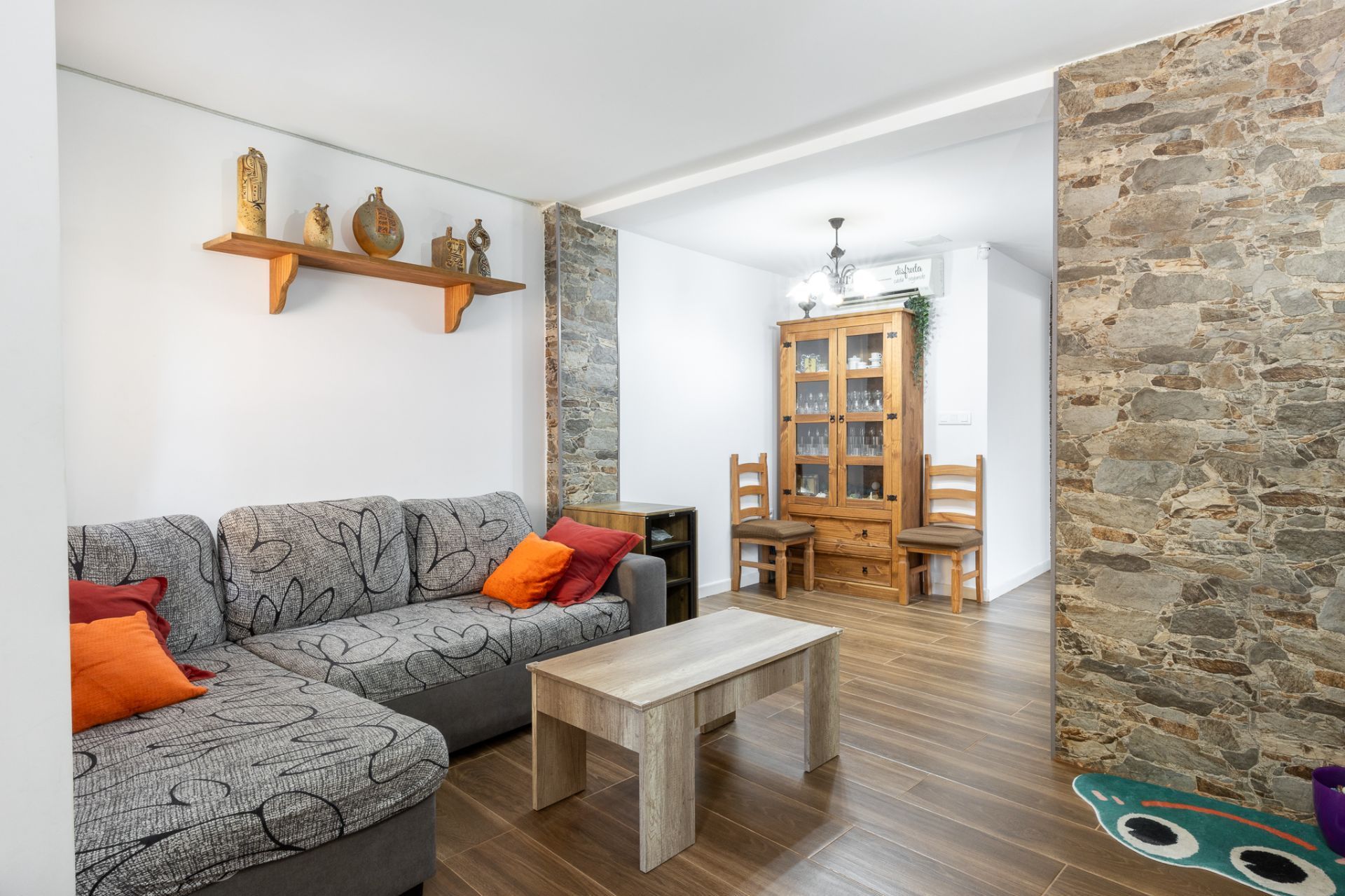 Sala de estar de Casa o chalet en venta en Torrent con Aire acondicionado, Trastero y Amueblado