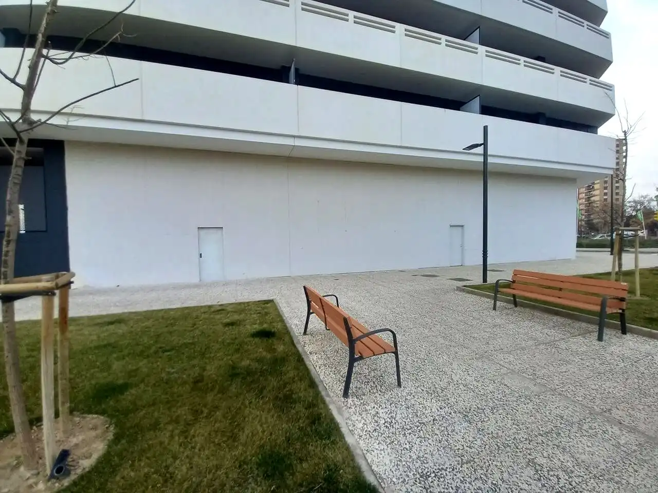 Terraza de Local de alquiler en El Rabal