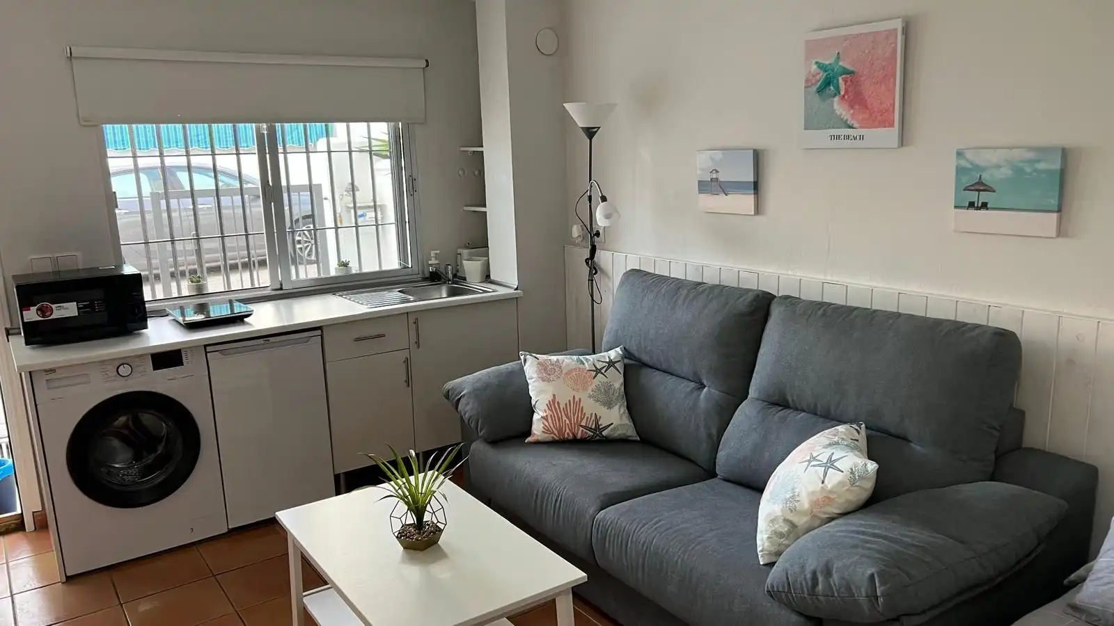 Sala d'estar de Casa adosada en venda en El Puerto de Santa María