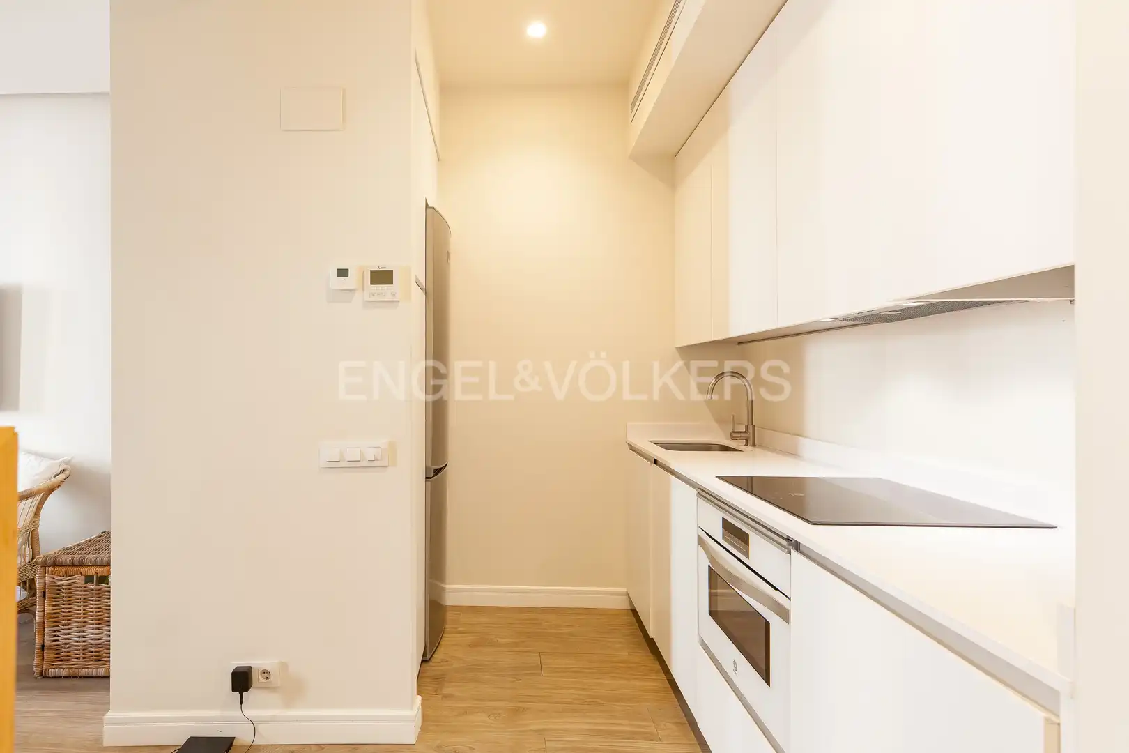 Küche von Wohnung zur Miete in Madrid mit Klimaanlage, Heizung und Möbliert