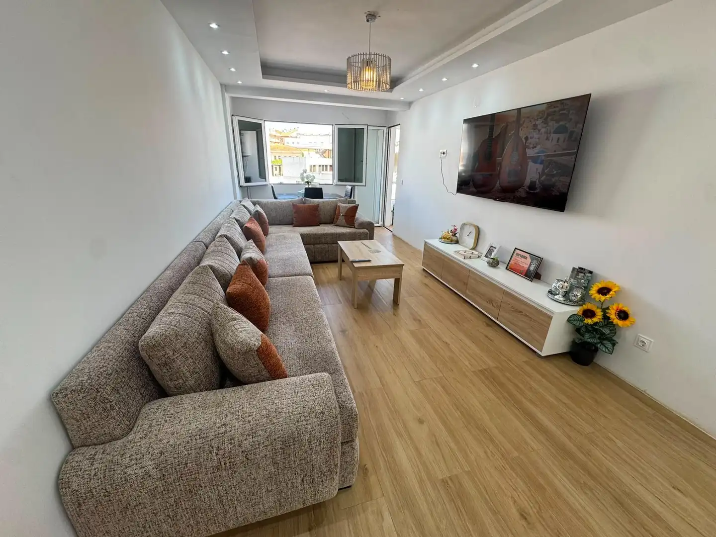 Wohnzimmer von Wohnung zum Verkauf in Segorbe mit Möbliert und Balkon