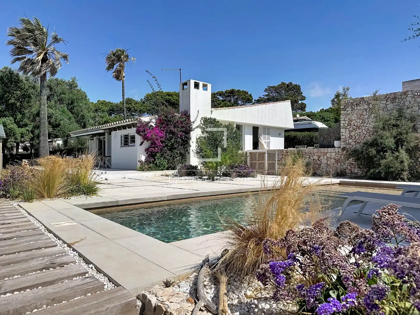 Piscina de Casa o xalet en venda en Sant Lluís amb Aire condicionat, Calefacció i Jardí privat