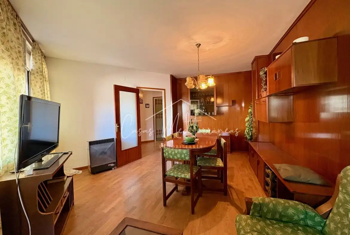 Living room of Flat for sale in Amposta  with Furnished and Alarm