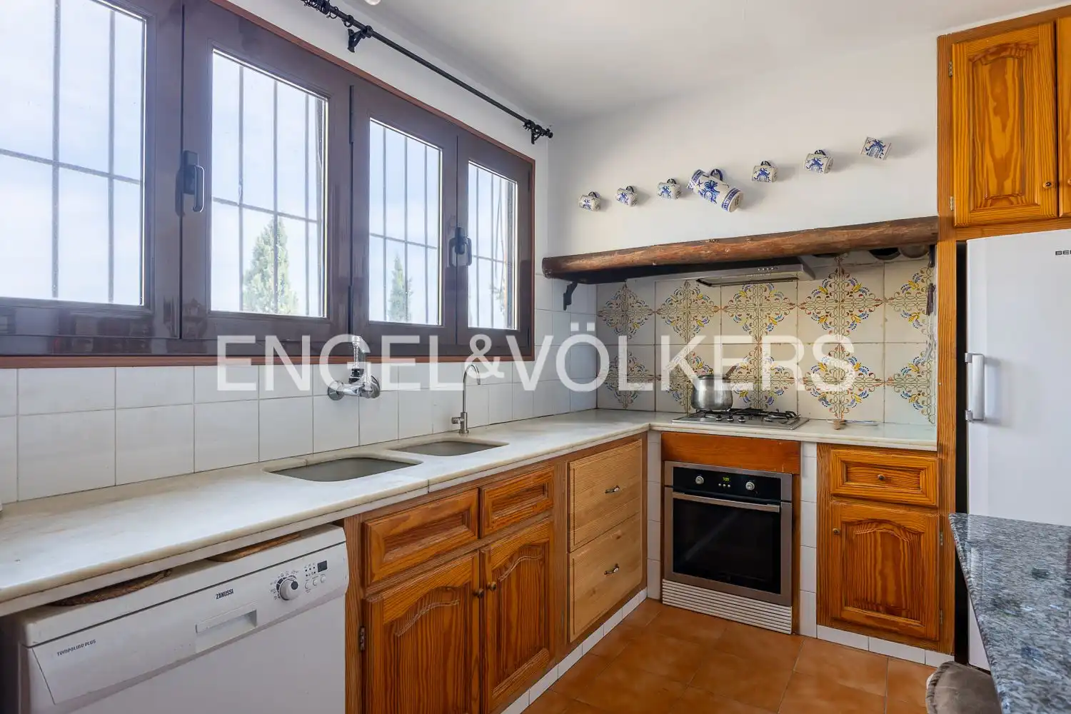 Kitchen of Houses for sale in Alcoy / Alcoi  with Air Conditioner, Heating and Private garden