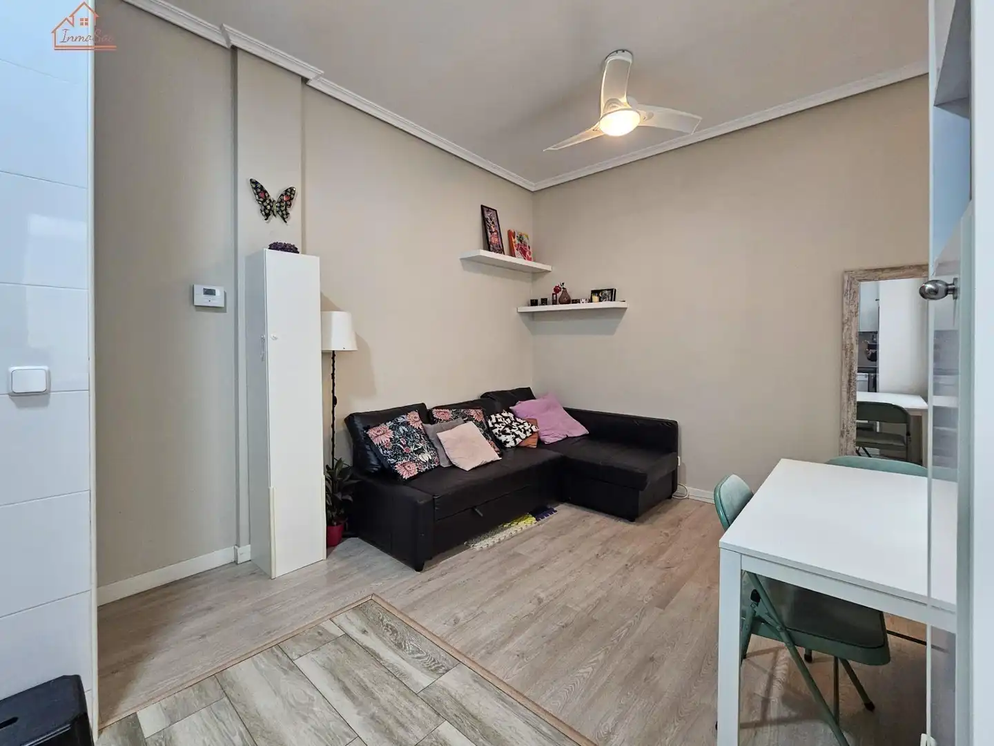Sala de estar de Piso de alquiler en Madrid con Aire acondicionado, Calefacción y Amueblado