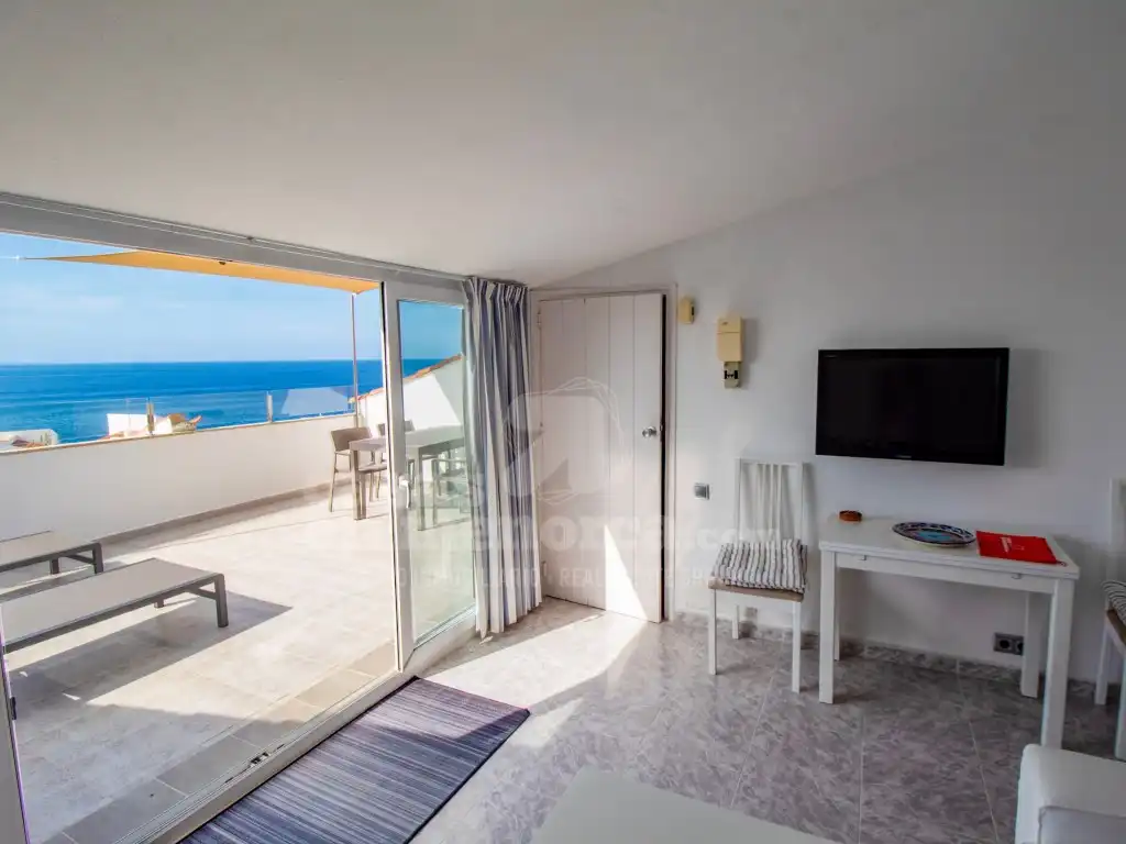 Bedroom of Apartments for sale in Sant Lluís  with Air Conditioner, Private garden and Terrace