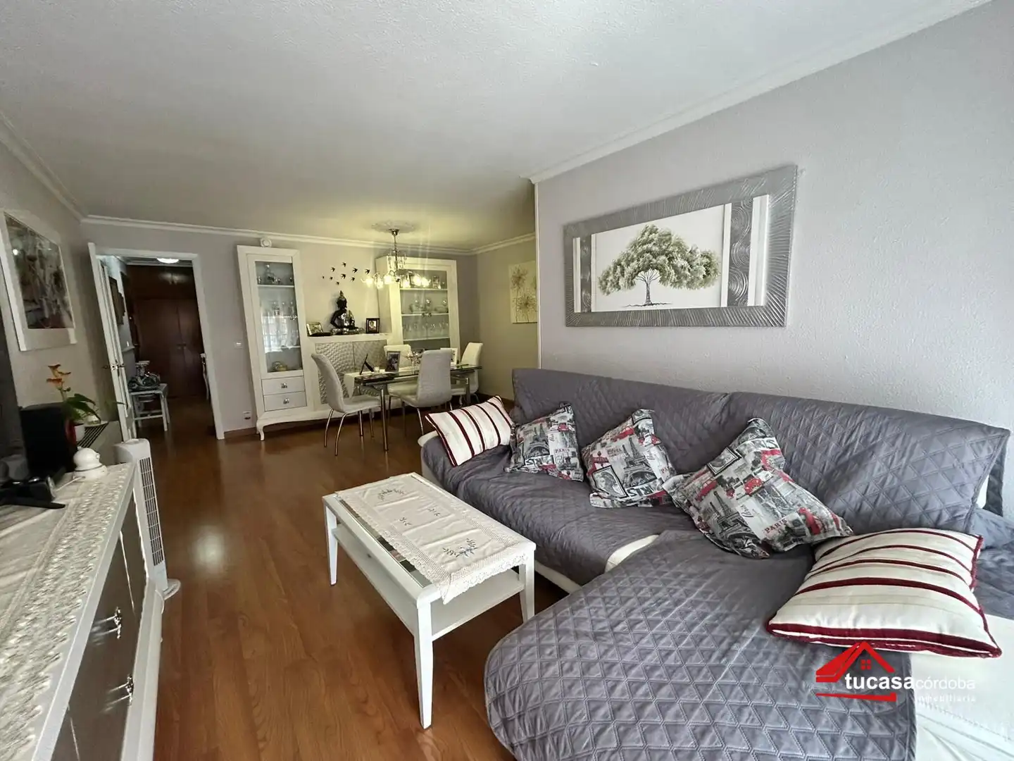 Sala de estar de Piso en venta en Córdoba con Aire acondicionado y Terraza