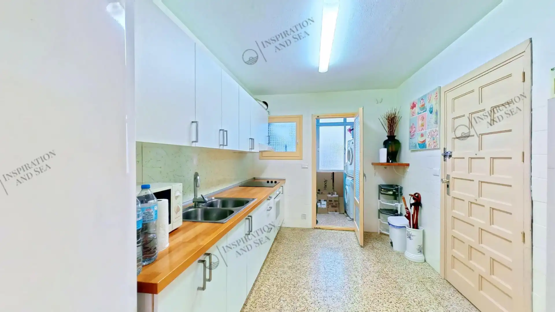Cocina de Piso en venta en Santa Eulària des Riu con Aire acondicionado y Terraza