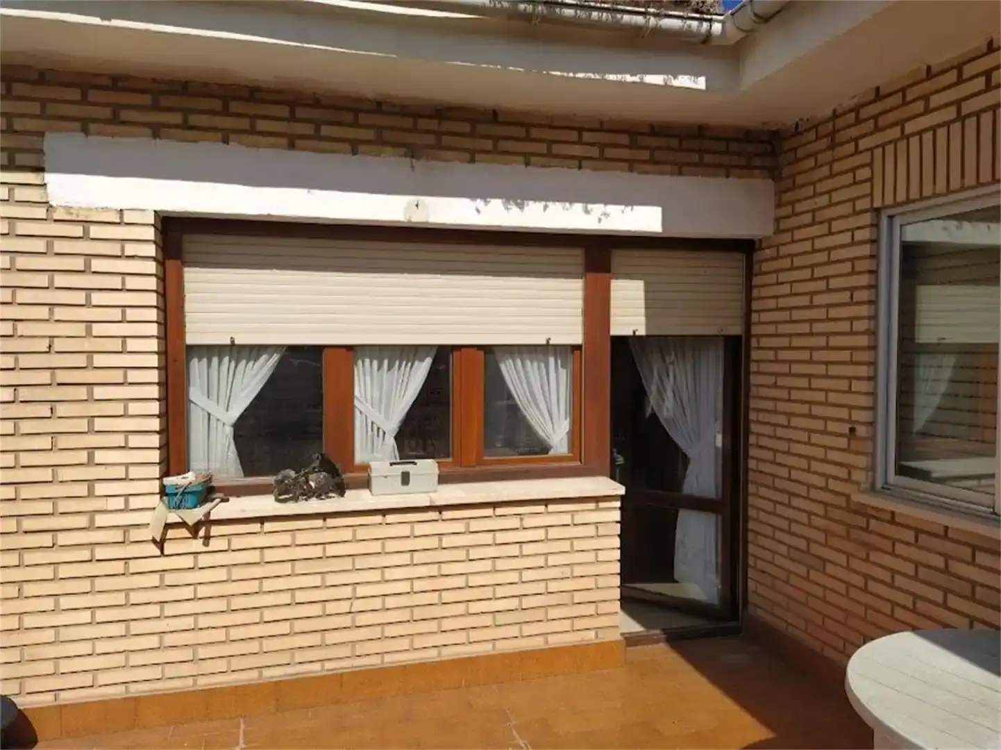 Vista exterior de Piso en venta en Ausejo con Jardín privado, Trastero y Amueblado