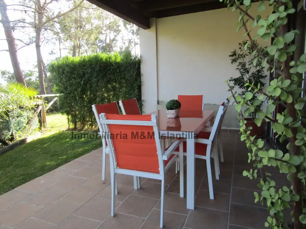 Terraza de Casa adosada en venta en Islantilla con Jardín privado, Terraza y Amueblado