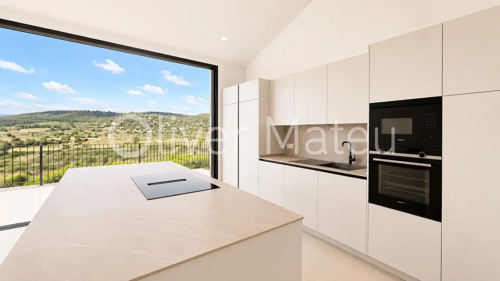 Kitchen of Duplexes for sale in Marratxí  with Air Conditioner, Private garden and Parquet flooring