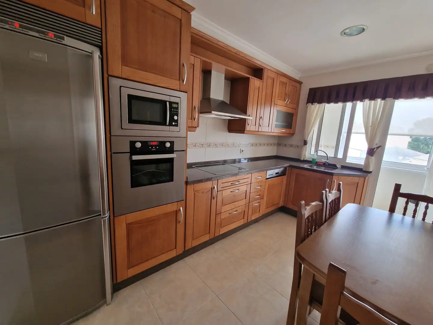 Kitchen of Flat for rent in Narón  with Heating, Terrace and Storage room