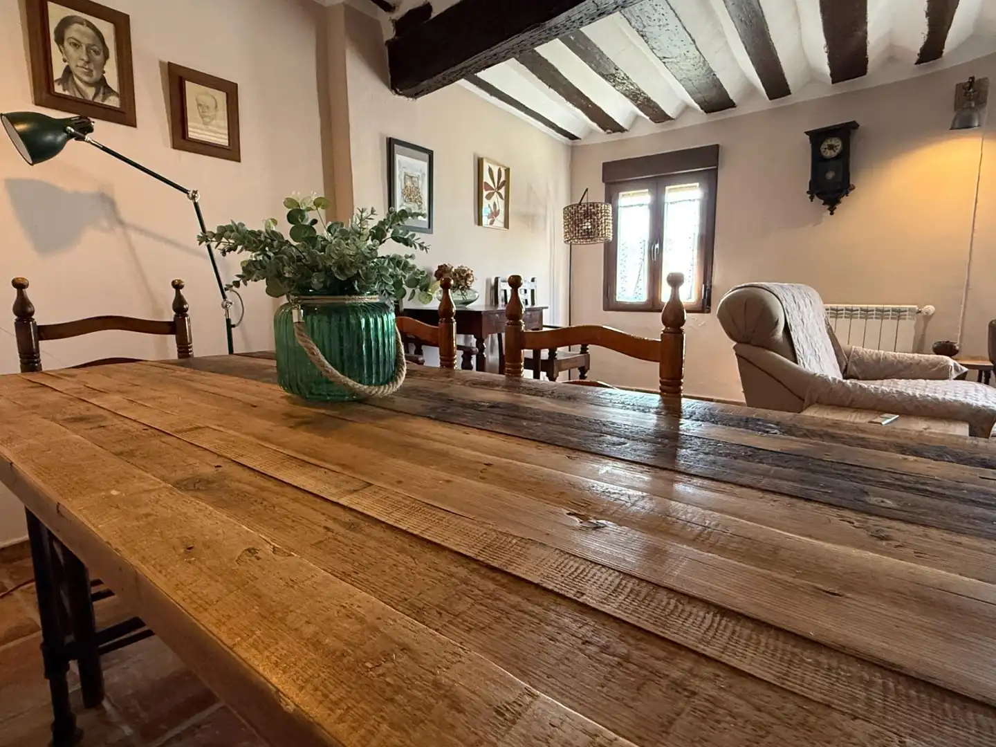 Comedor de Finca rústica en venta en Auñón con Terraza, Amueblado y Balcón