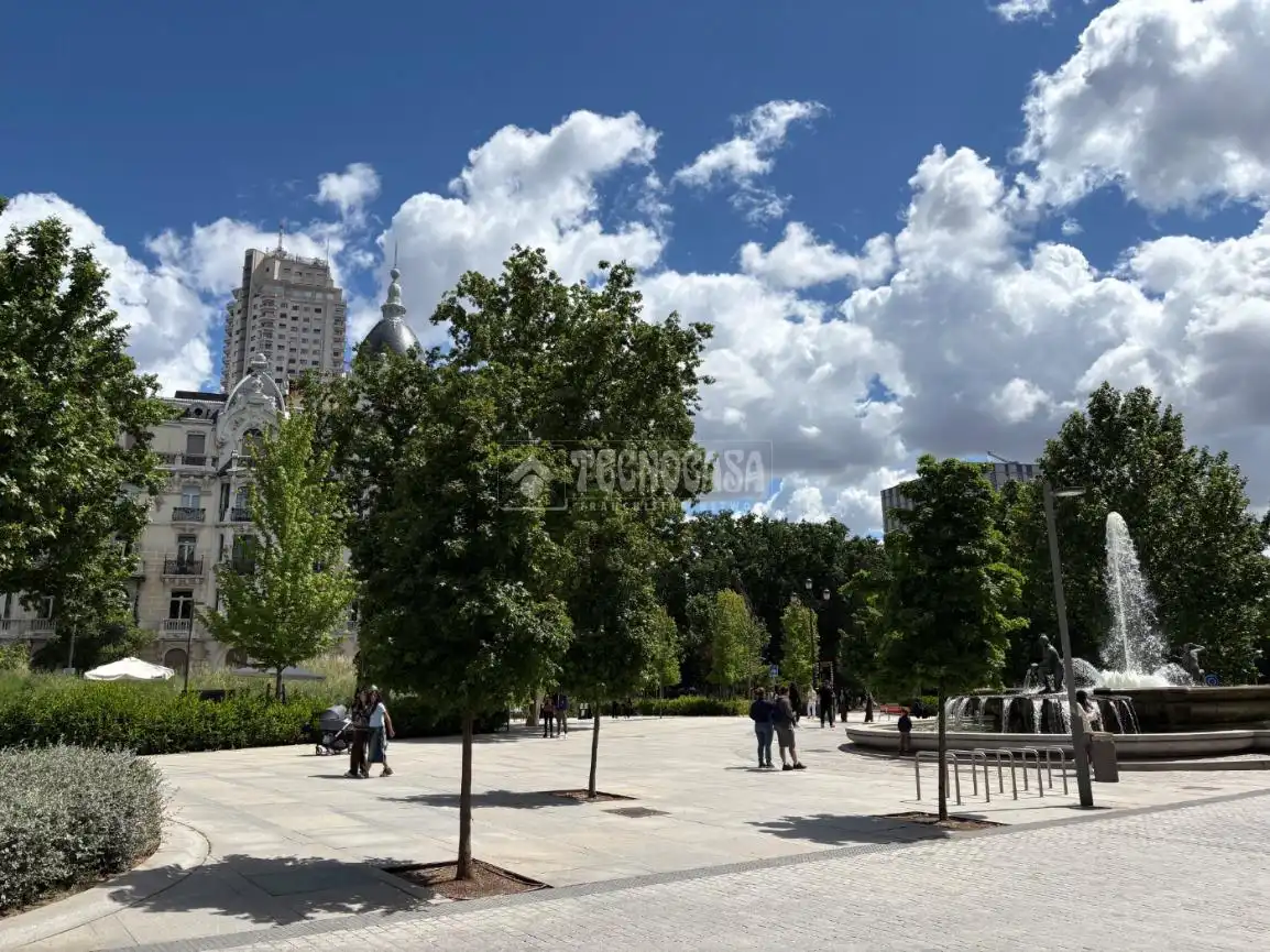 Vista exterior de Piso de alquiler en Madrid con Aire acondicionado, Calefacción y Amueblado
