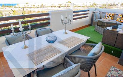 Terrace of Apartment for sale in Pulpí  with Air Conditioner and Furnished
