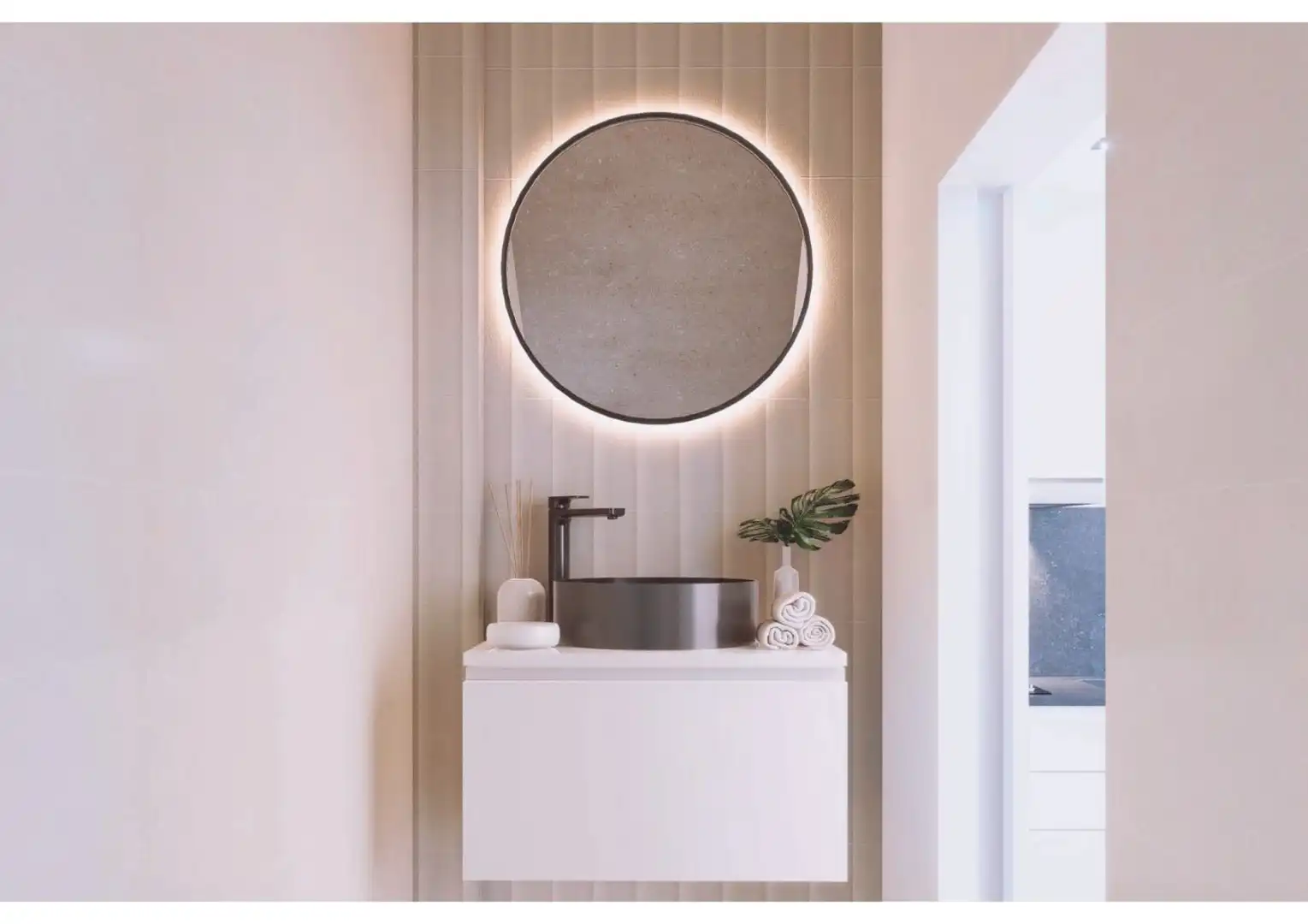 Baño de Dúplex en venta en Marbella con Aire acondicionado, Calefacción y Terraza