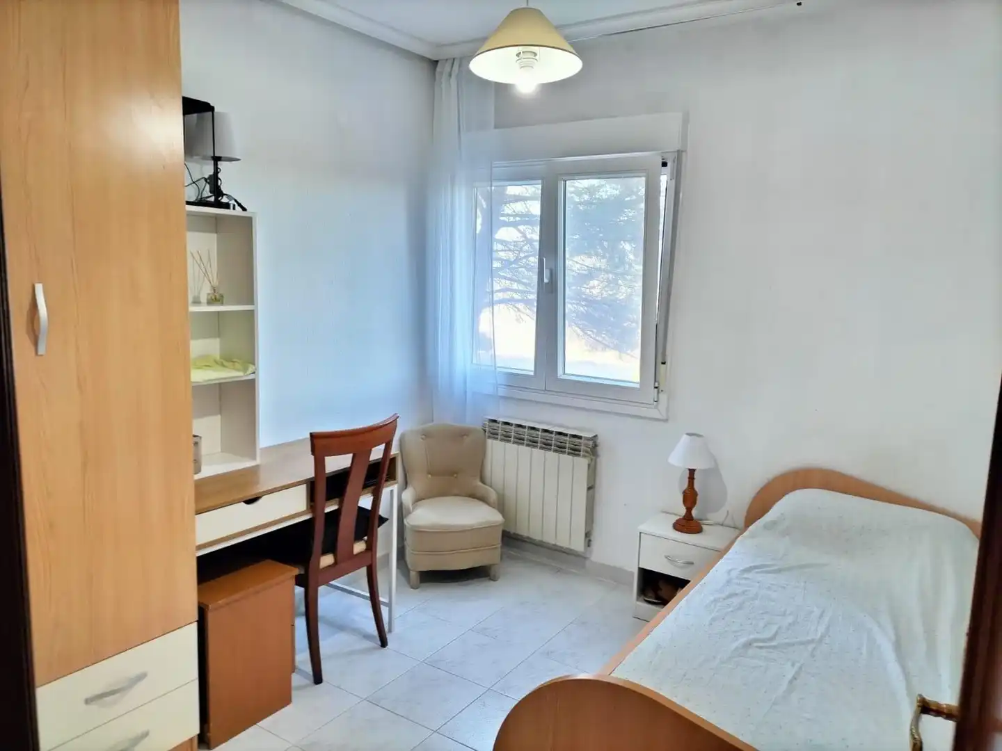 Schlafzimmer von Wohnung zum Verkauf in Villamuriel de Cerrato mit Heizung und Abstellraum