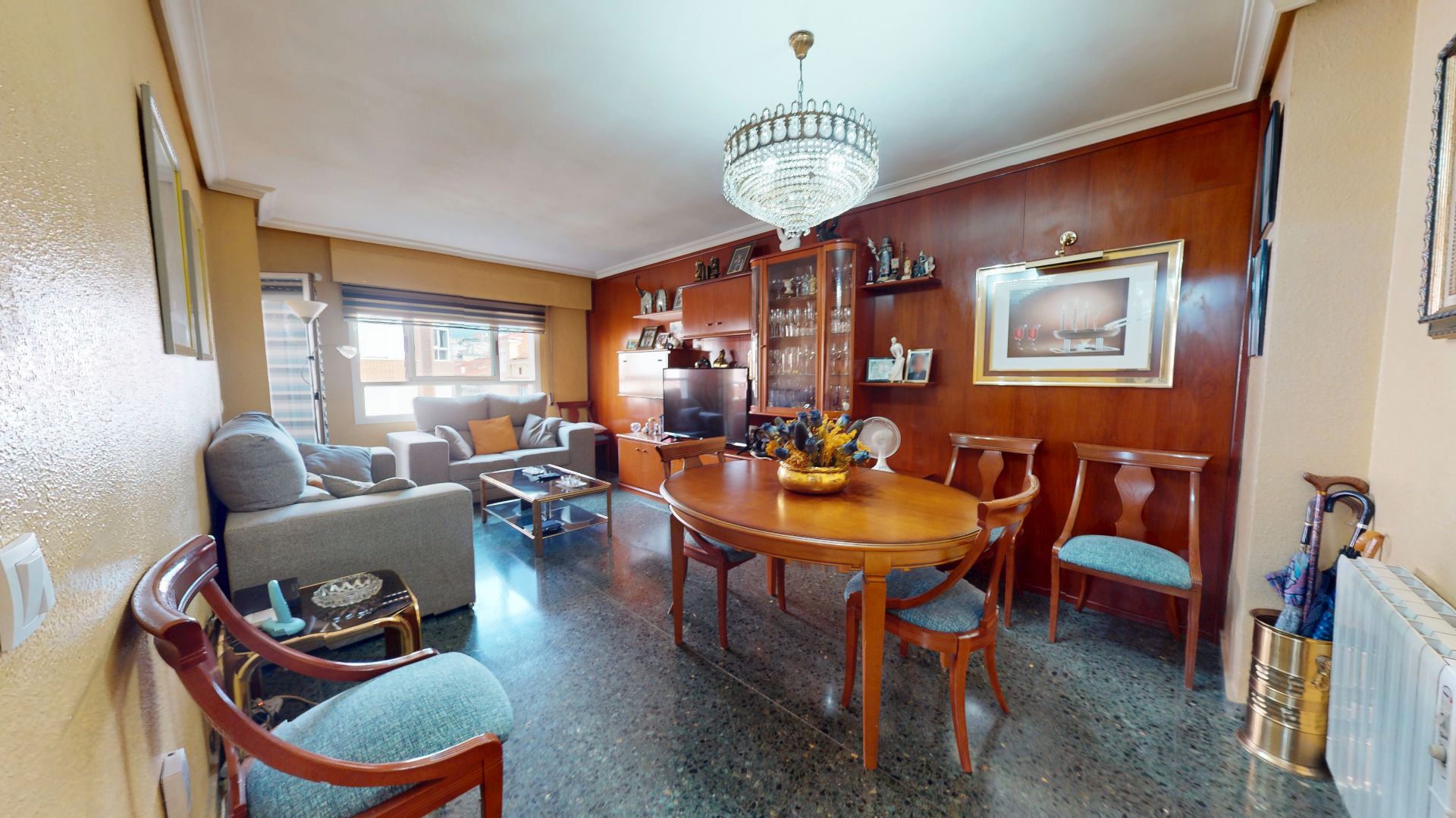 Sala d'estar de Pis en venda en Alcoy / Alcoi amb Traster, Forn i Balcó