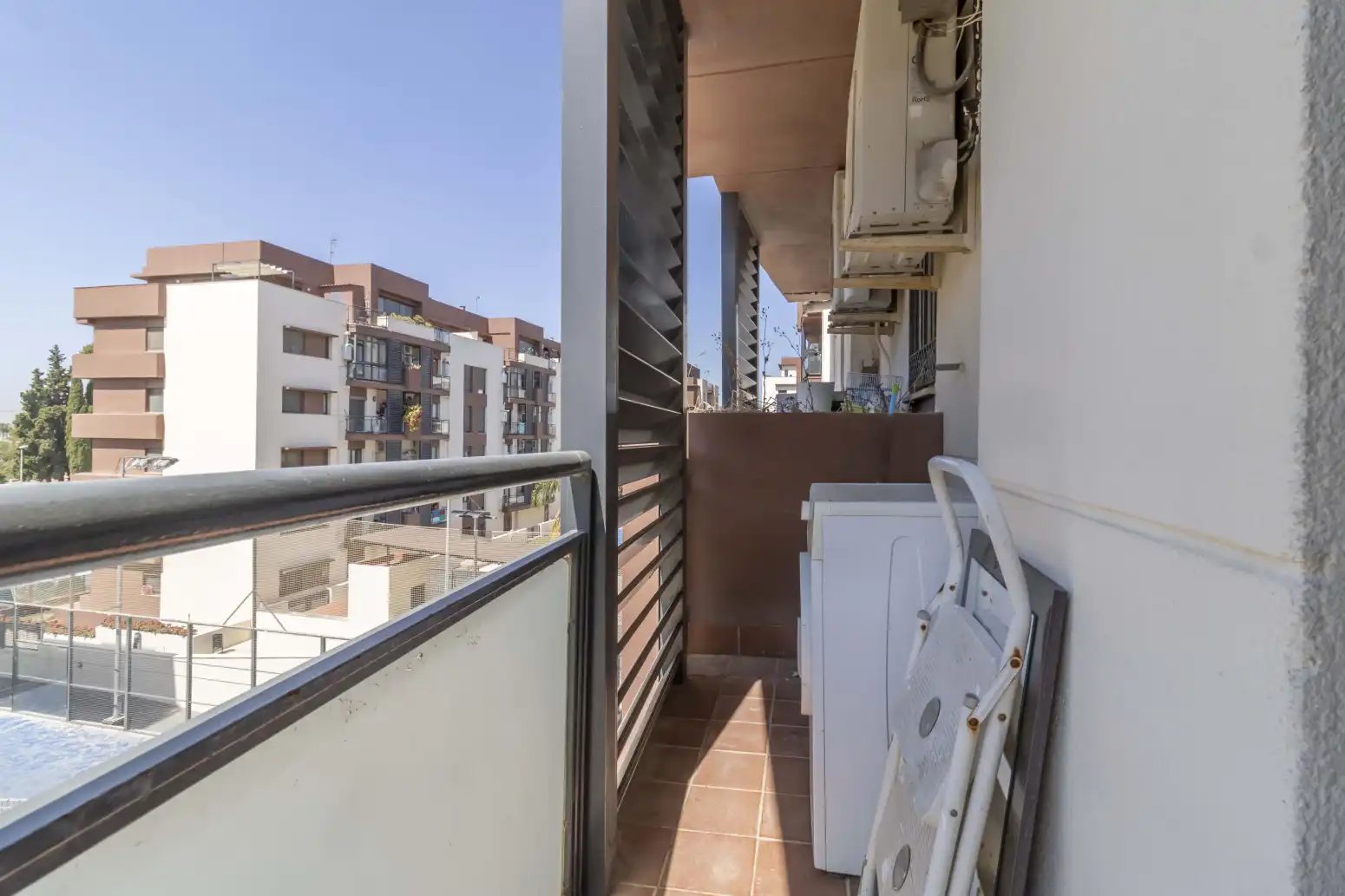 Terrasse von Wohnung zum Verkauf in Mairena del Aljarafe mit Klimaanlage, Privatgarten und Terrasse