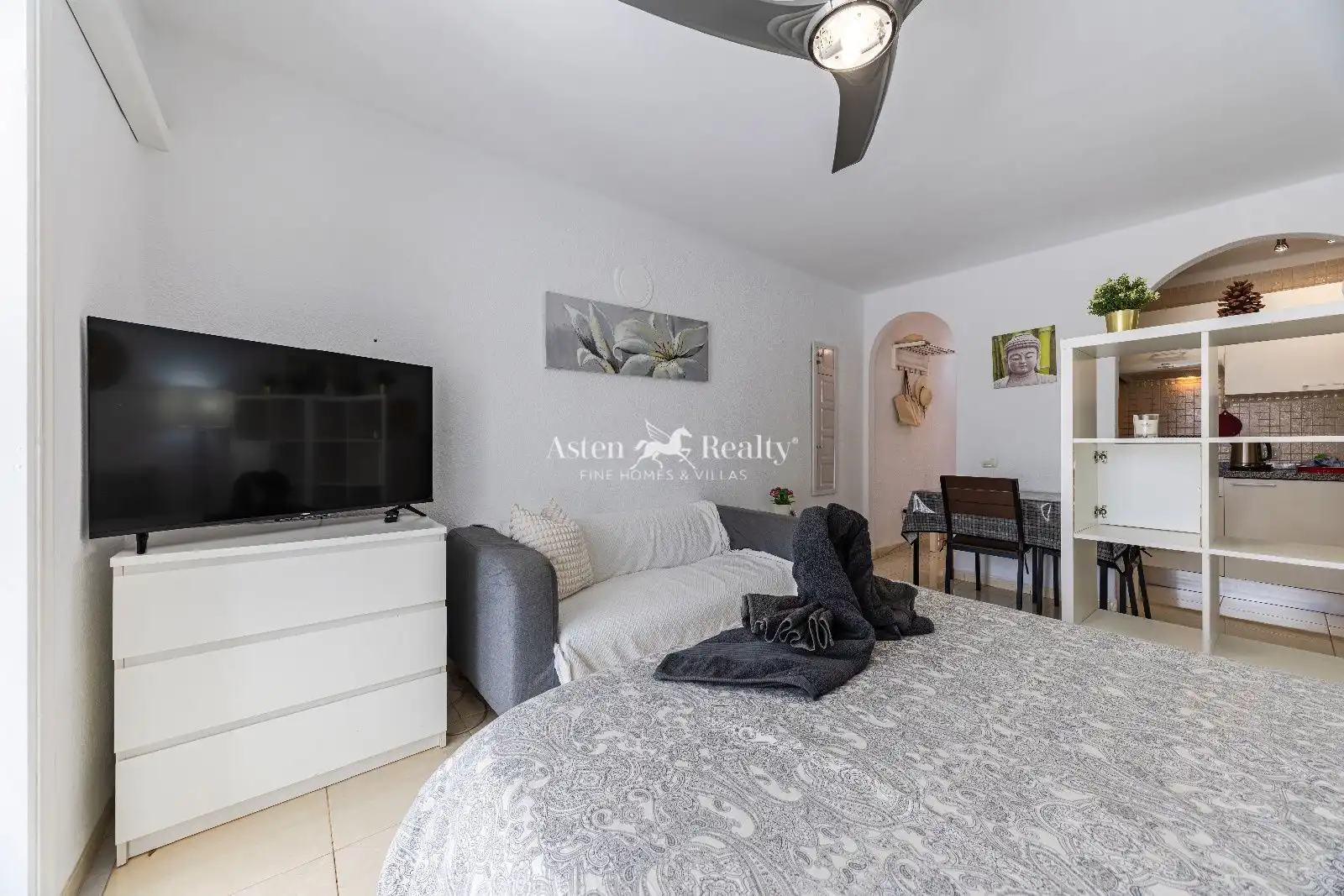 Schlafzimmer von Wohnung zum Verkauf in Arona mit Klimaanlage, Terrasse und Schwimmbad