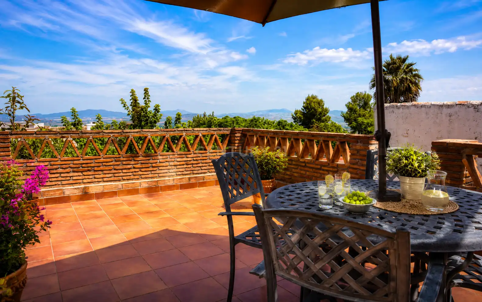 Terraza de Casa o chalet en venta en Alhaurín El Grande con Aire acondicionado