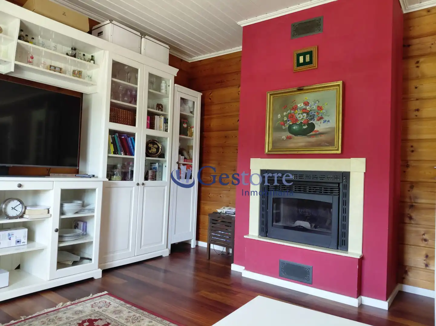 Living room of Houses for sale in Gijón   with Heating, Private garden and Terrace