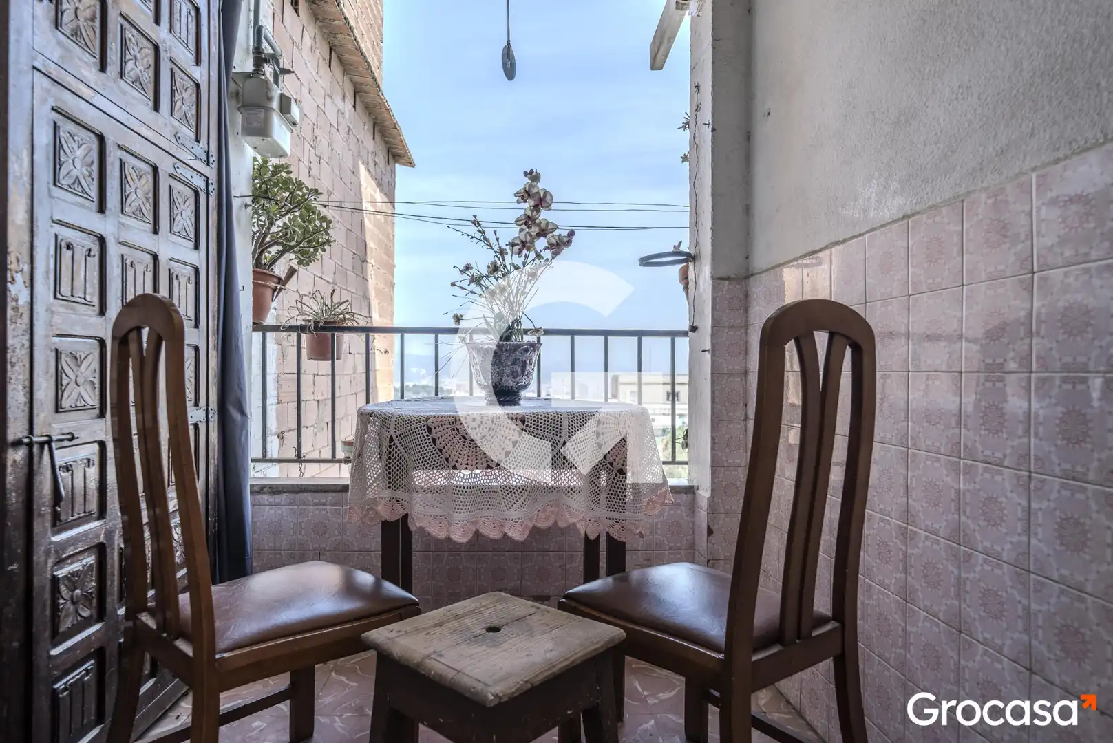Terraza de Piso en venta en  Barcelona Capital con Terraza y Amueblado