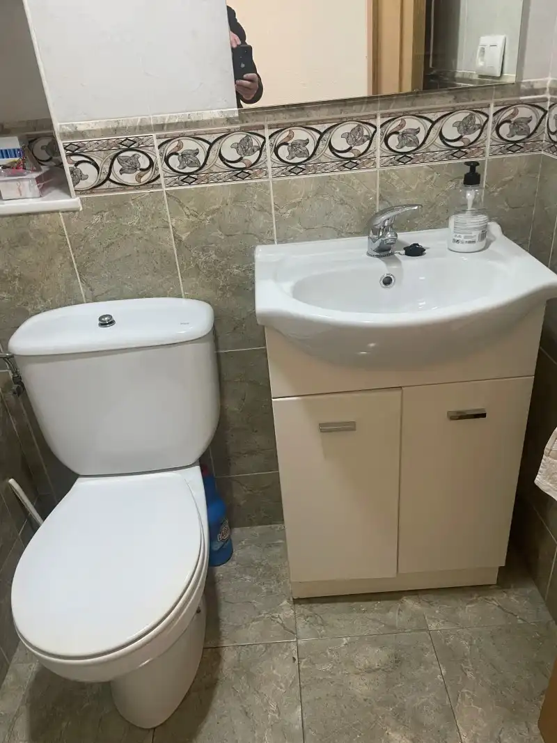 Bathroom of Flat for rent in Gandia  with Air Conditioner, Terrace and Furnished