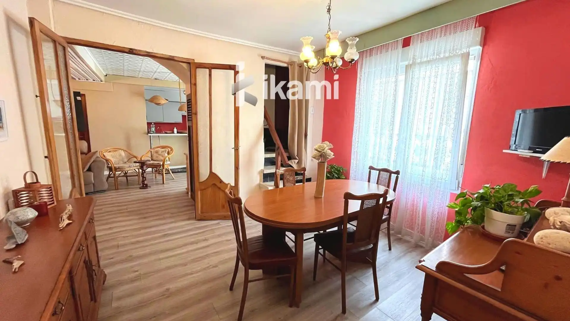 Menjador de Casa adosada en venda en Gandia amb Aire condicionat, Calefacció i Traster