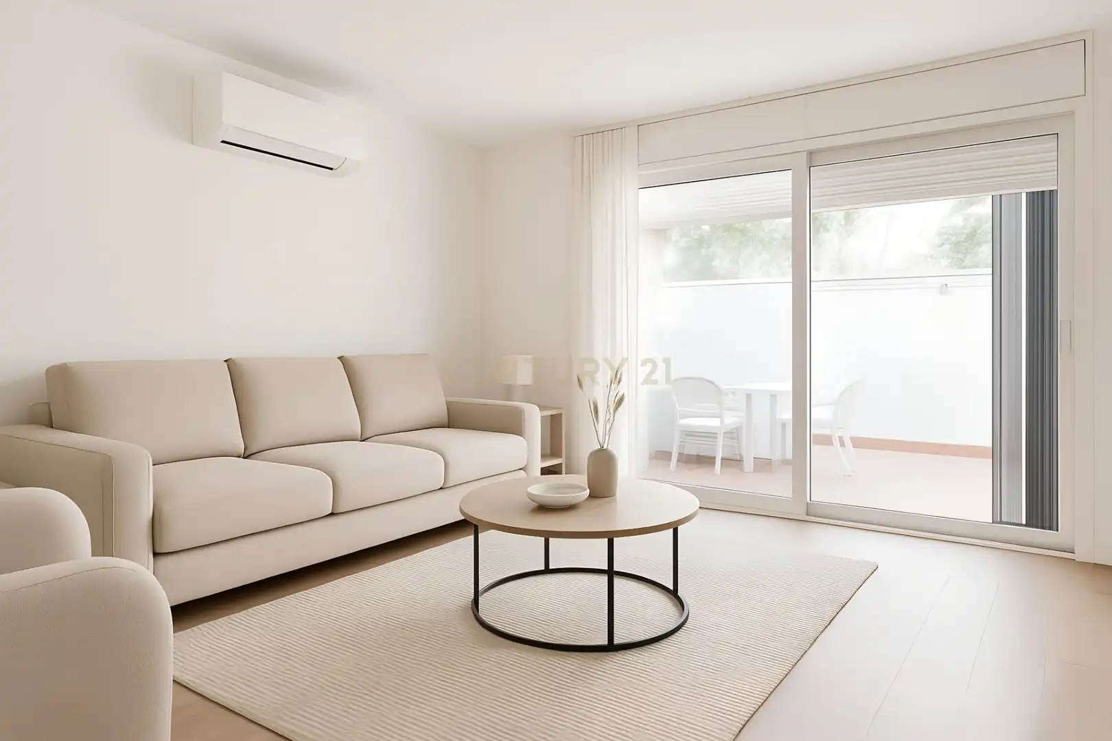 Sala d'estar de Planta baixa en venda en Sant Feliu de Llobregat amb Aire condicionat