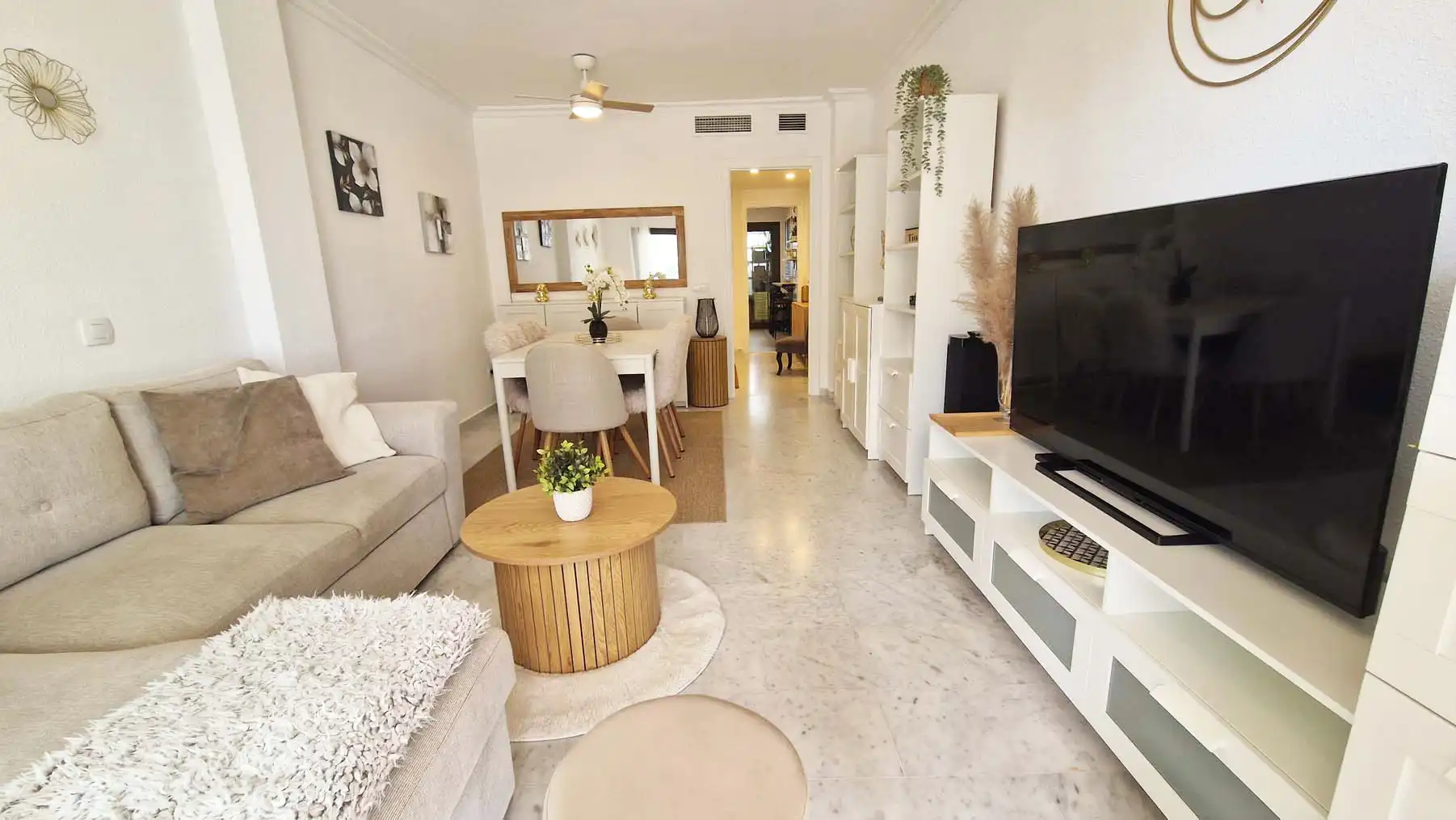Sala d'estar de Pis en venda en Torremolinos amb Aire condicionat, Calefacció i Terrassa