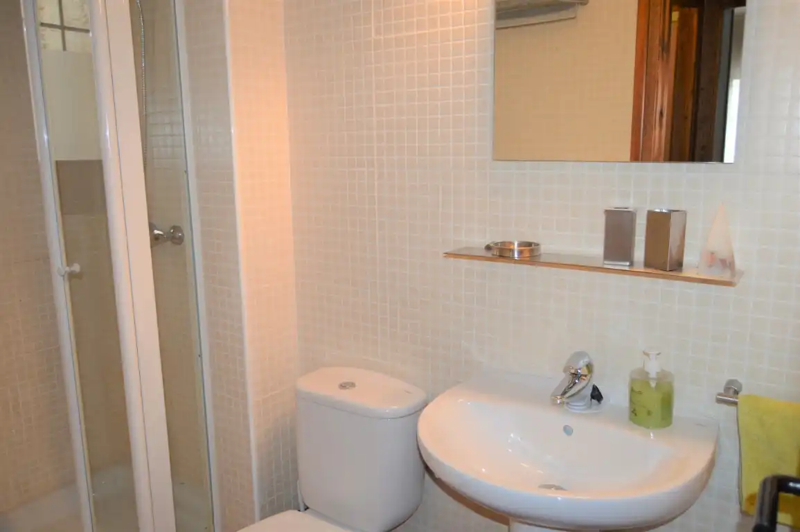 Bathroom of Apartments for rent in Puigcerdà  with Heating, Parquet flooring and Terrace