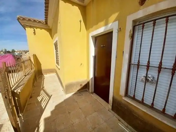 Terrassa de Casa adosada en venda en Fuente Álamo de Murcia amb Terrassa