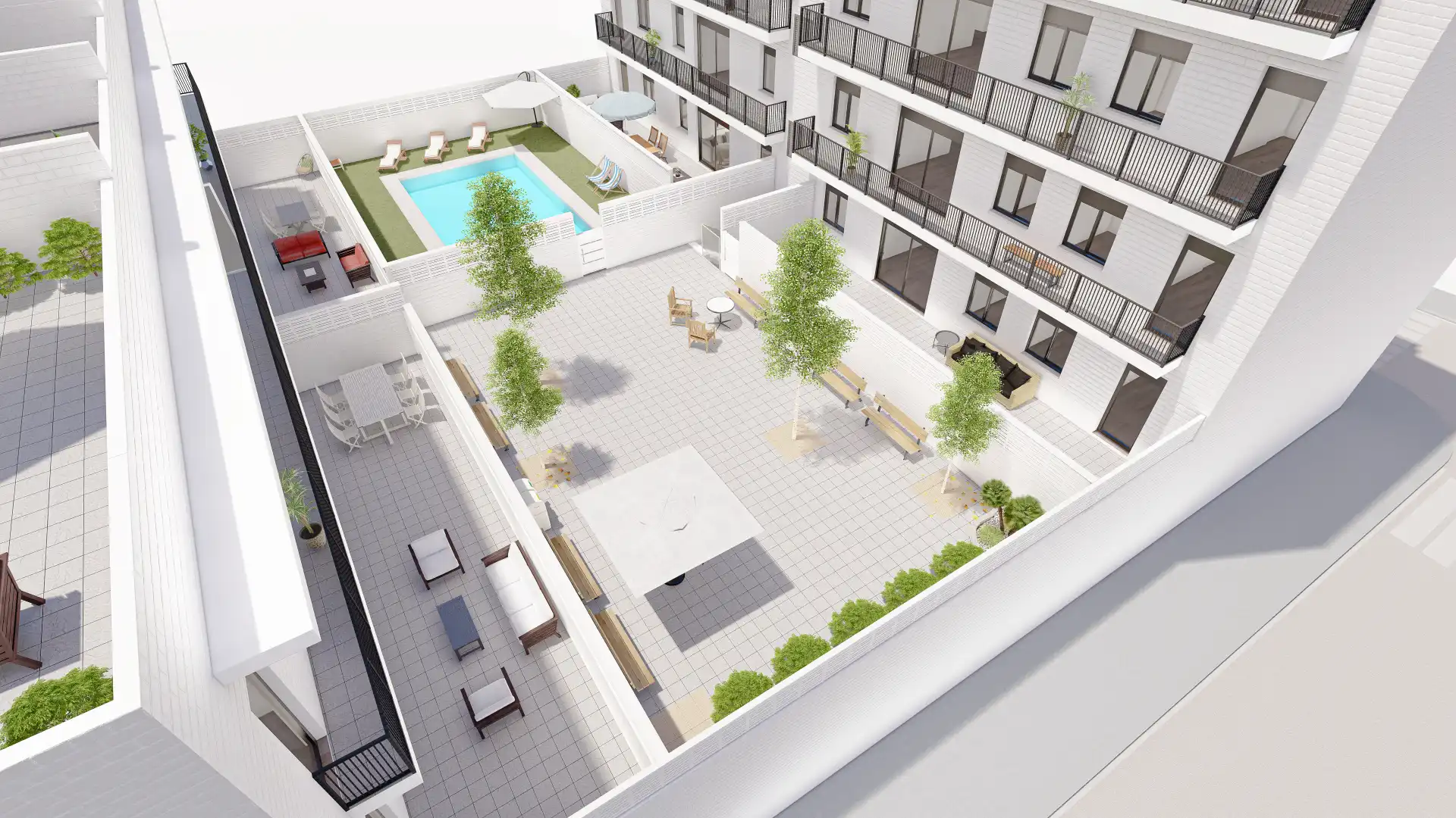Terraza de Planta baja en venta en Montcada i Reixac con Aire acondicionado, Calefacción y Jardín privado