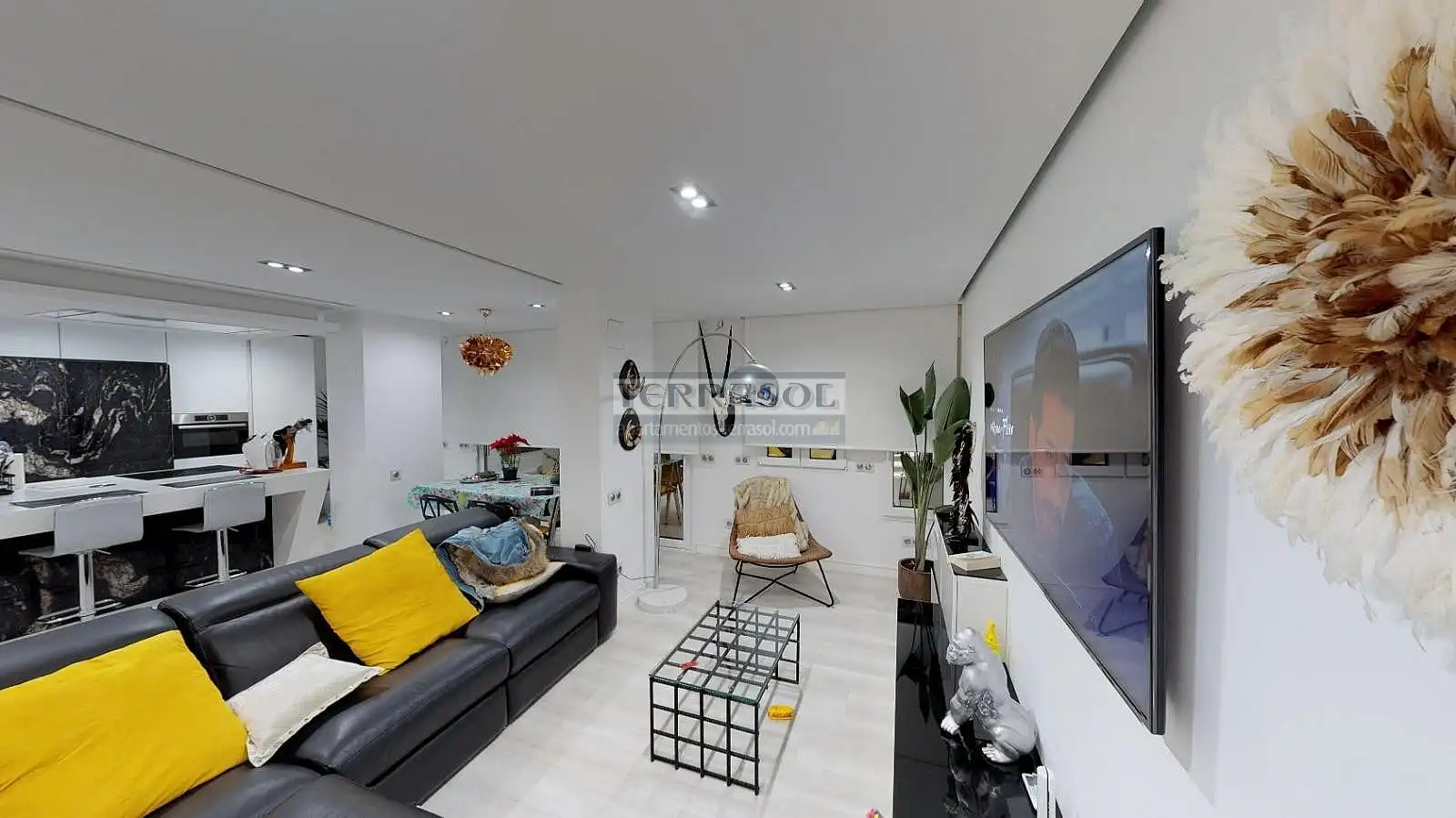Sala d'estar de Dúplex en venda en Vélez-Málaga amb Aire condicionat, Calefacció i Moblat