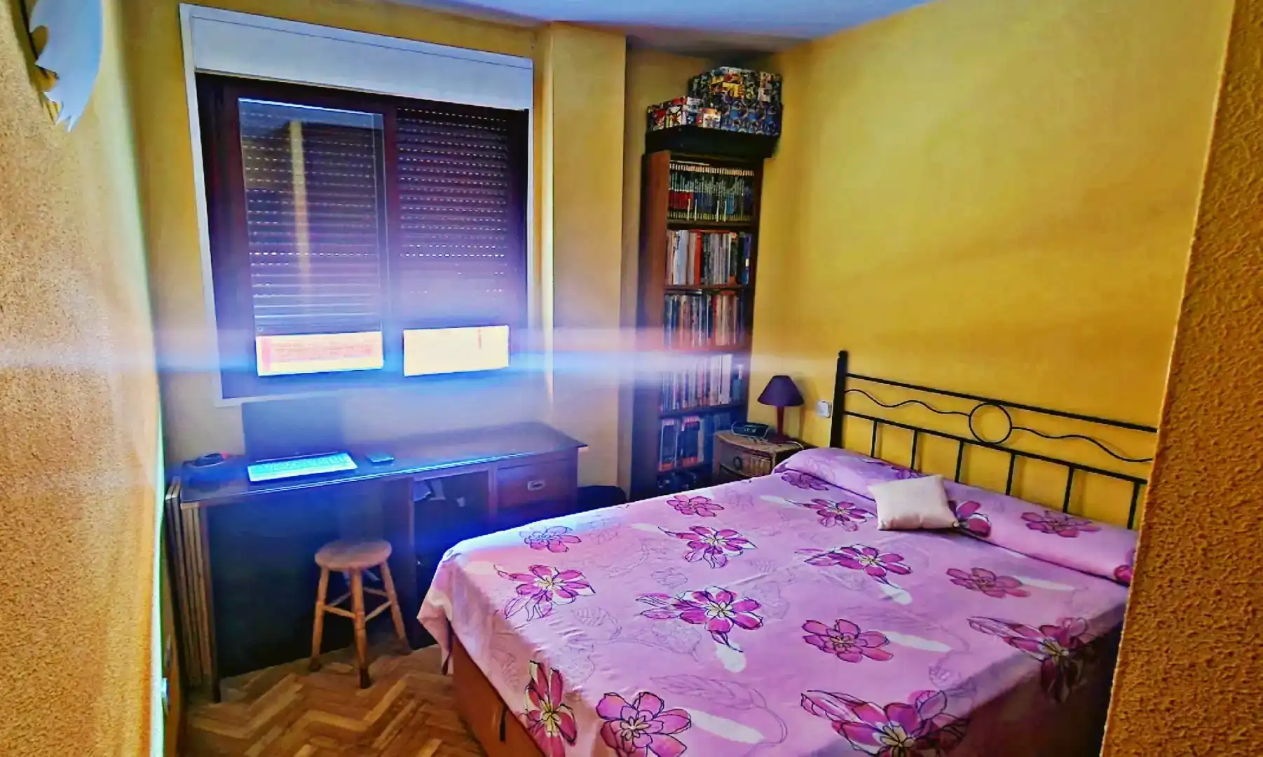 Bedroom of Flat for sale in  Madrid Capital  with Air Conditioner