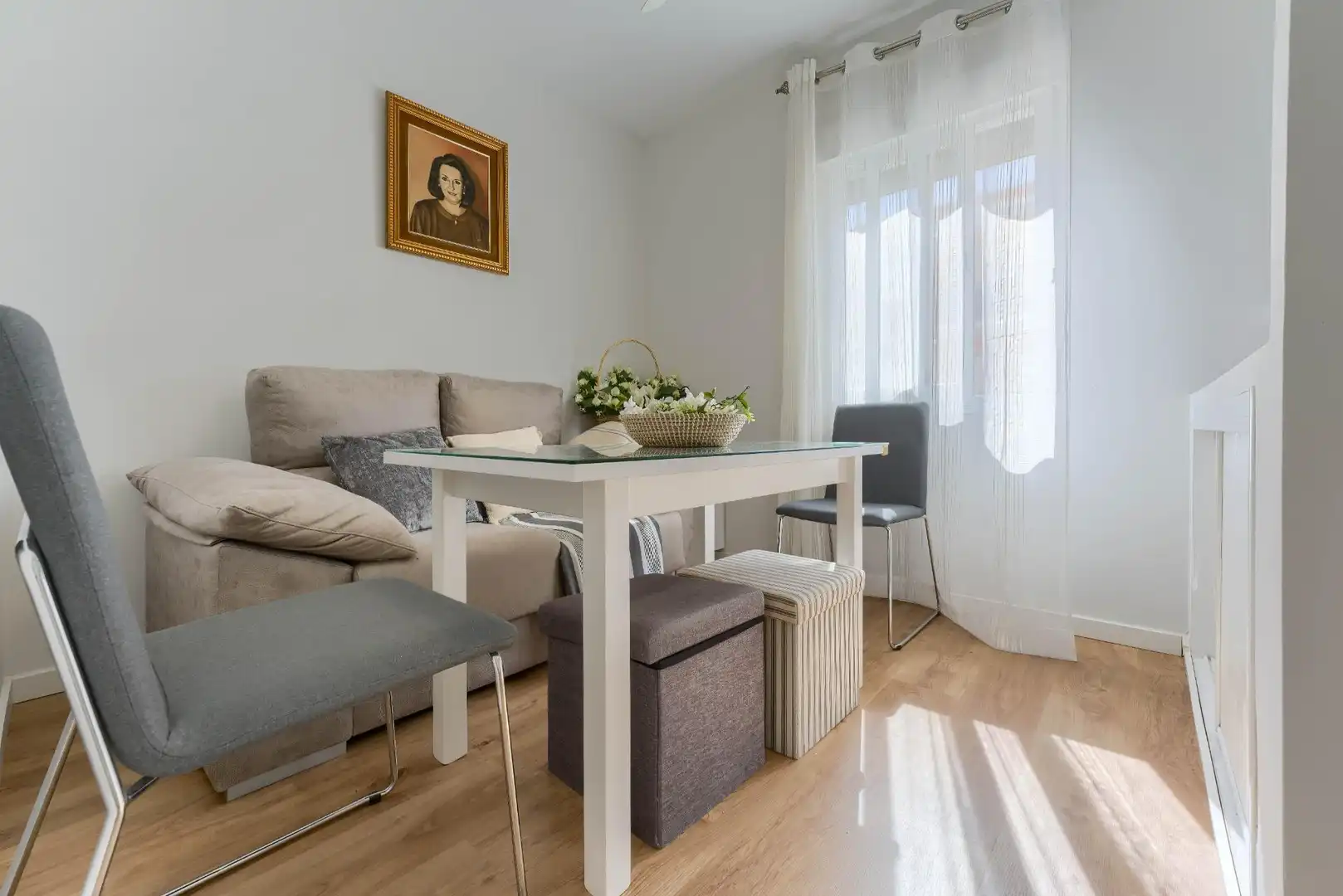 Sala de estar de Piso en venta en Mairena del Aljarafe con Aire acondicionado