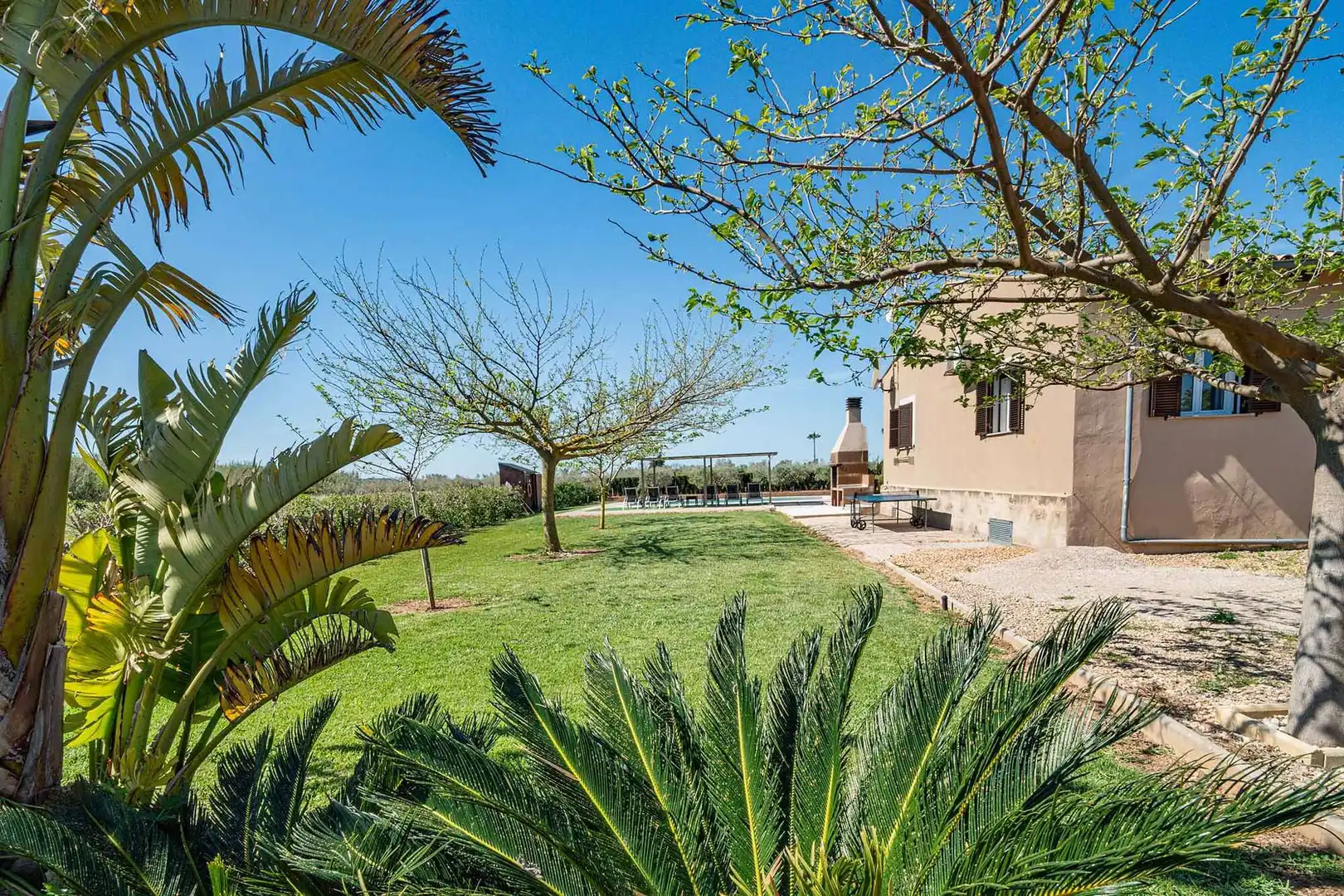 Jardí de Finca rústica en venda en Sa Pobla amb Terrassa i Moblat