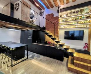 Kitchen of Duplex for sale in  Madrid Capital  with Air Conditioner, Heating and Furnished