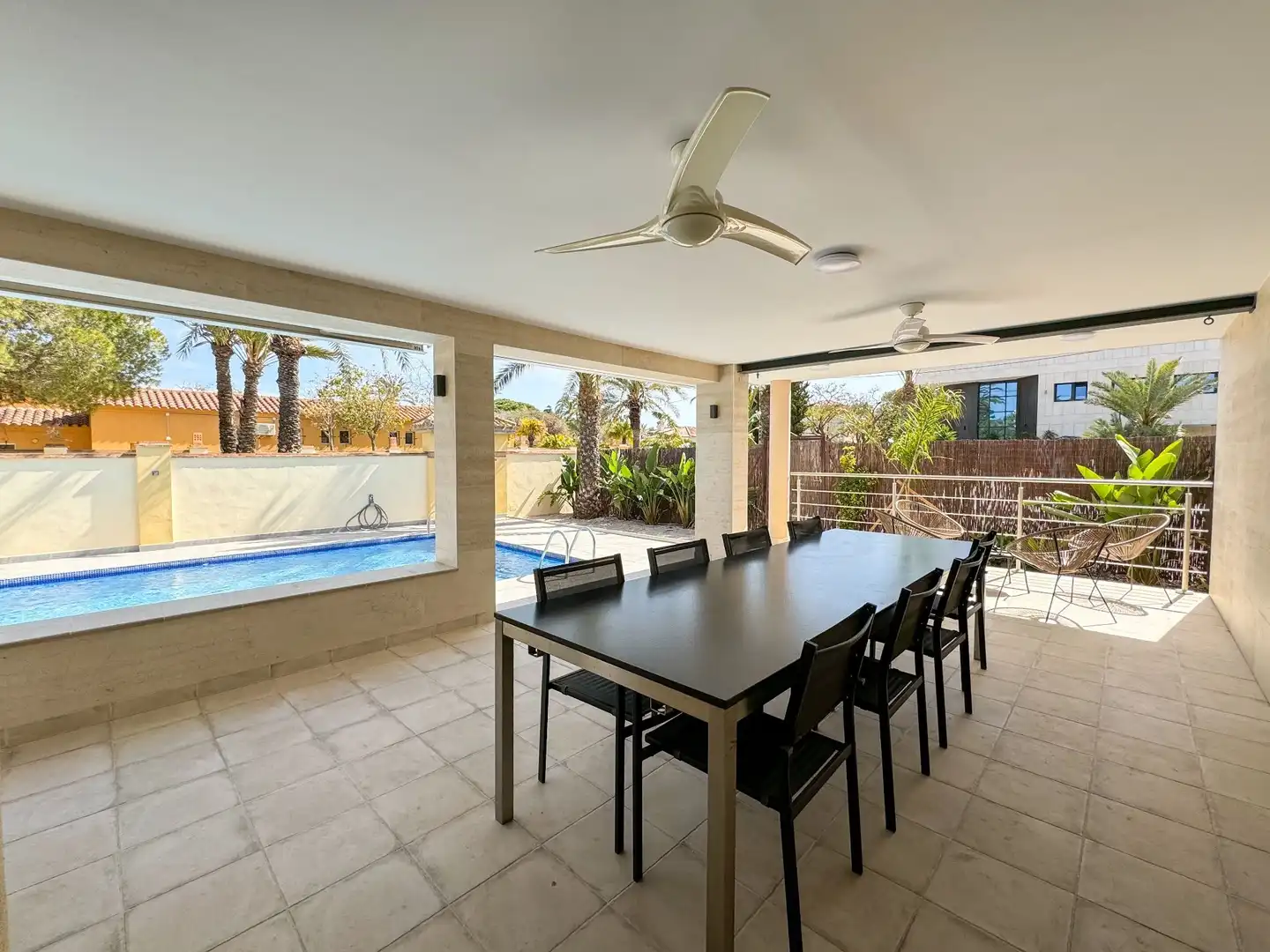 Terrace of Houses for rent in Orihuela  with Air Conditioner, Heating and Private garden