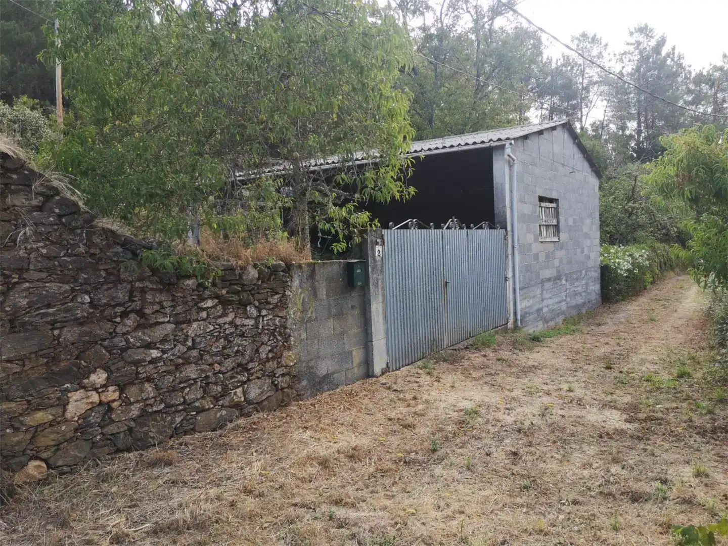 Vista exterior de Finca rústica en venda en Vila de Cruces