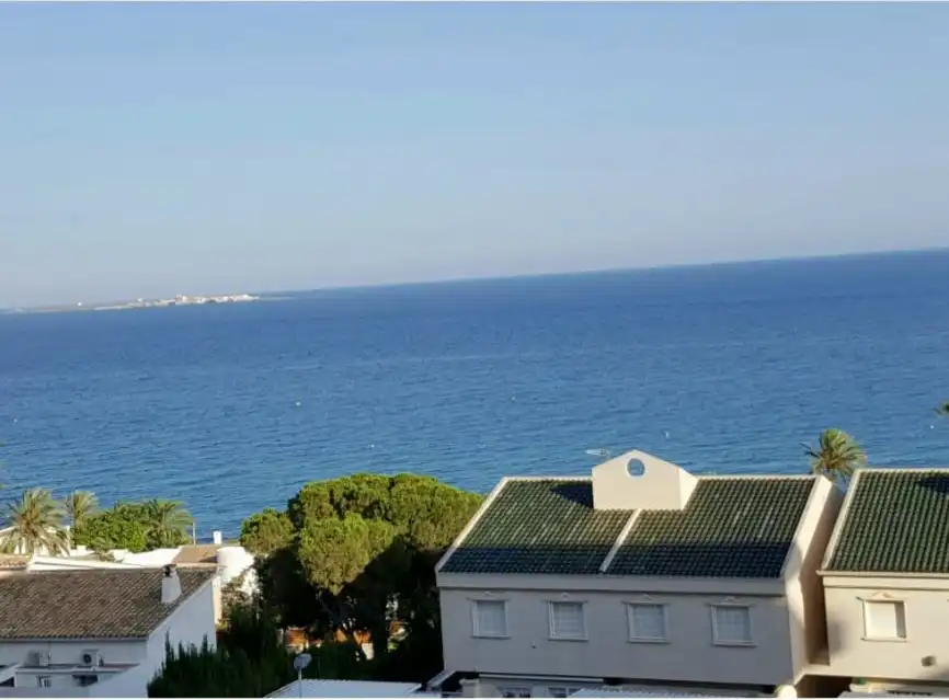 Vista exterior de Piso en venta en Santa Pola con Parquet, Terraza y Amueblado