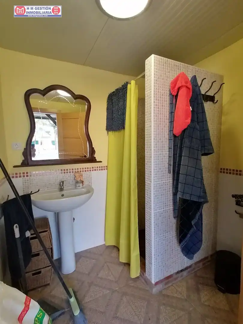 Badezimmer von Country house zum Verkauf in Alcázar de San Juan mit Privatgarten, Schwimmbad und Möbliert
