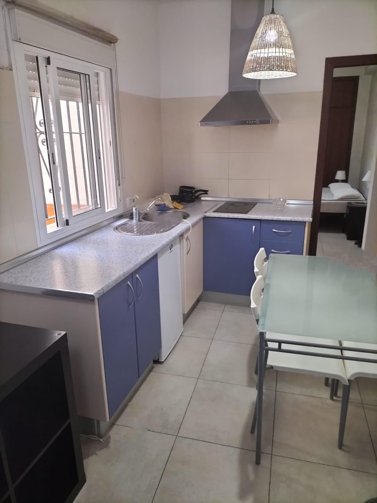 Kitchen of Flat for rent in  Sevilla Capital  with Furnished
