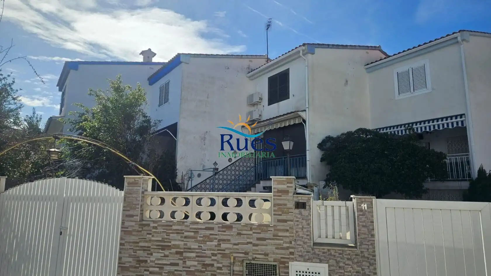 Vista exterior de Casa adosada en venta en Benicasim / Benicàssim con Aire acondicionado y Calefacción