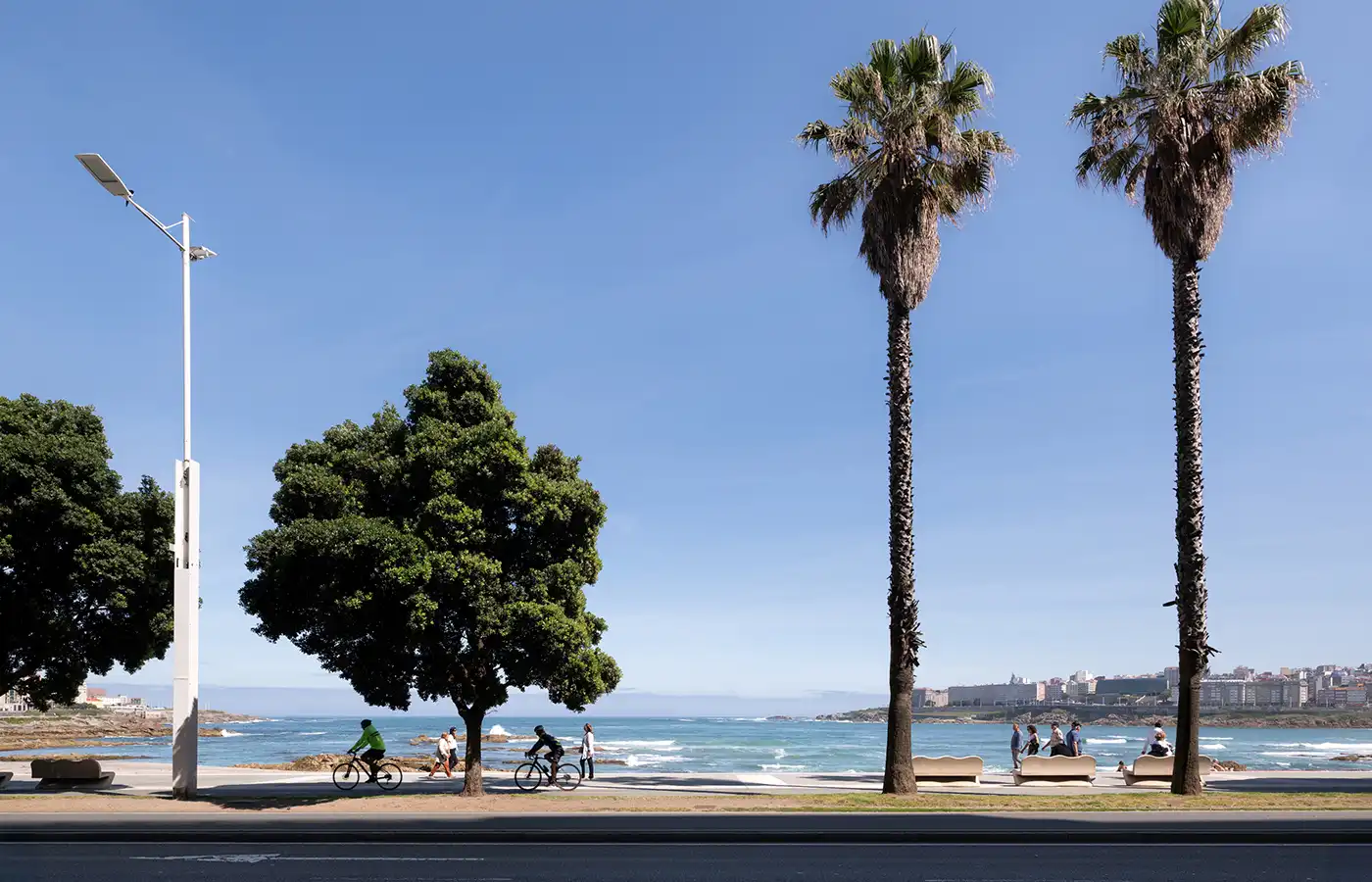 Vista exterior de Pis en venda en A Coruña Capital  amb Calefacció, Forn i Internet