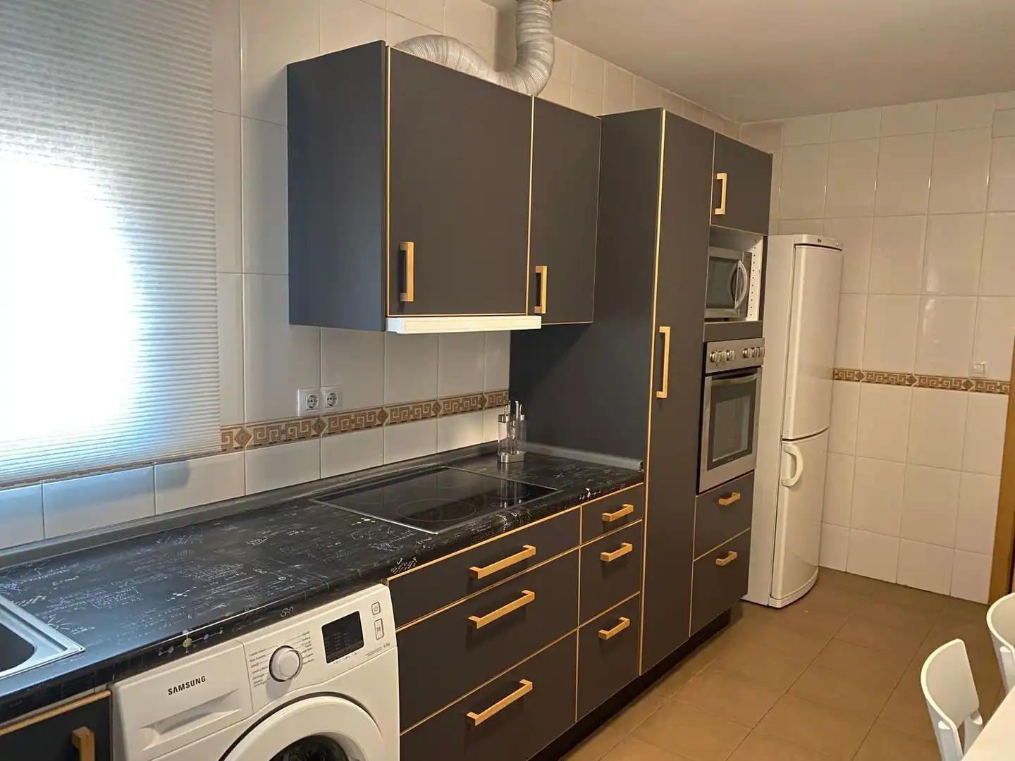 Kitchen of Flat for rent in Málaga  with Air Conditioner, Heating and Terrace