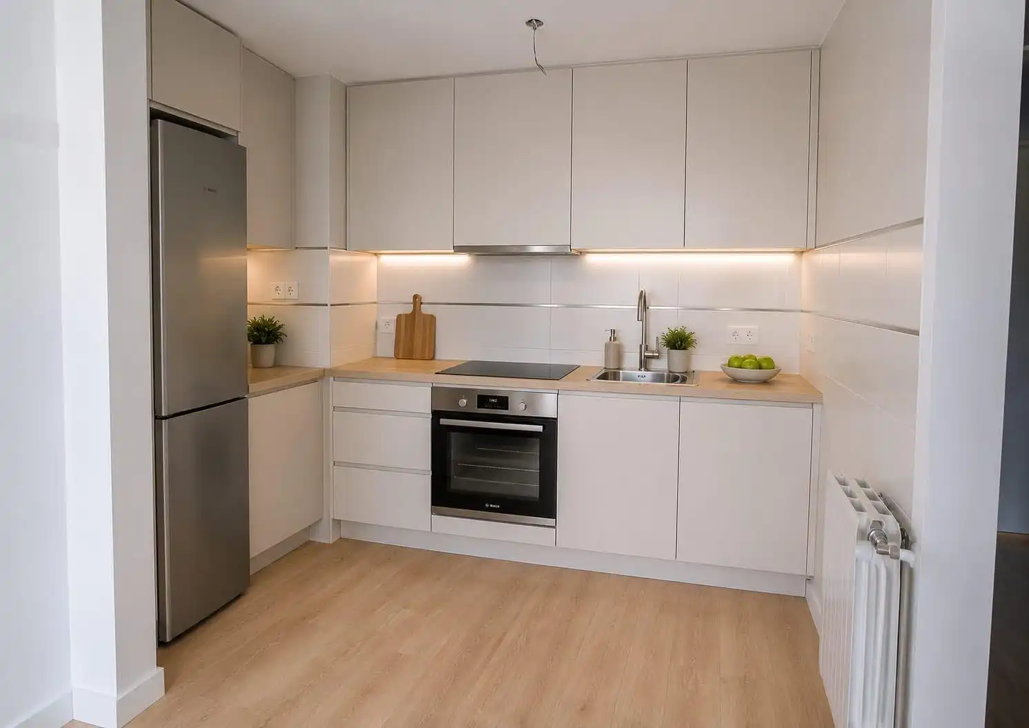 Cuina de Apartament en venda en Alovera amb Calefacció