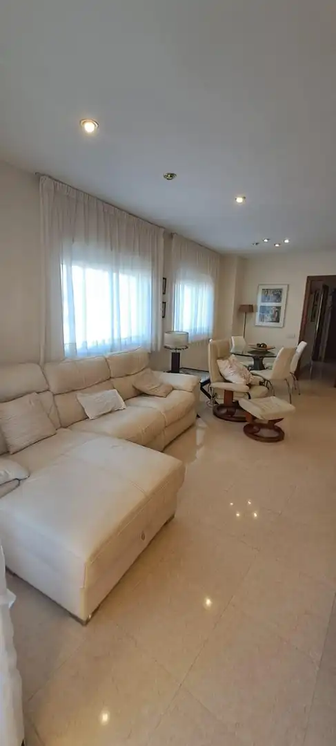 Wohnzimmer von Wohnung zum Verkauf in La Ràpita mit Klimaanlage, Möbliert und Gemeinschaftspool