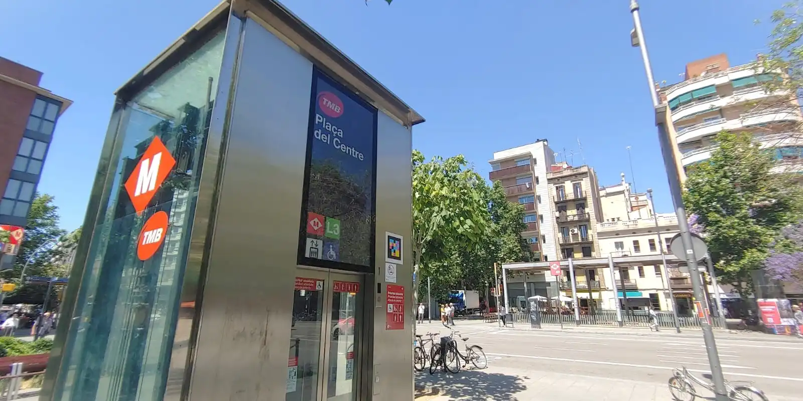 Vista exterior de Estudio de alquiler en Barcelona con Calefacción, Amueblado y Lavadora